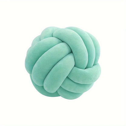 Textured Knot Ball Pillow