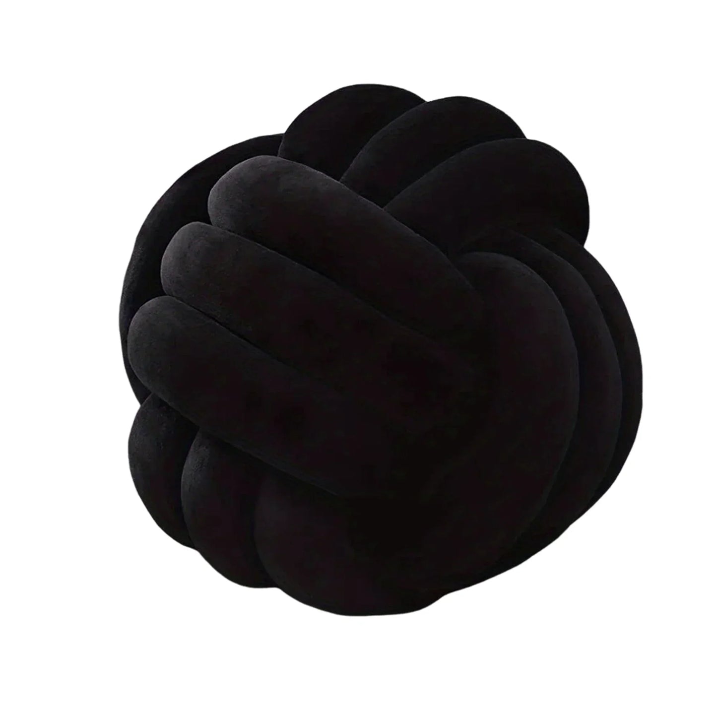 Textured Knot Ball Pillow