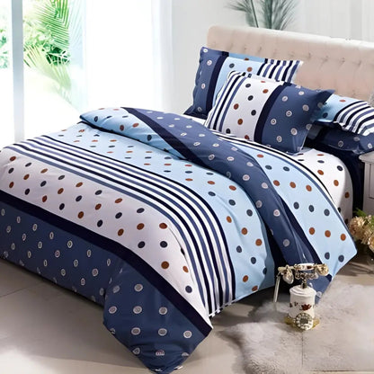 Versatile acetate fiber duvet cover with neutral design adaptable to various bedroom decor styles