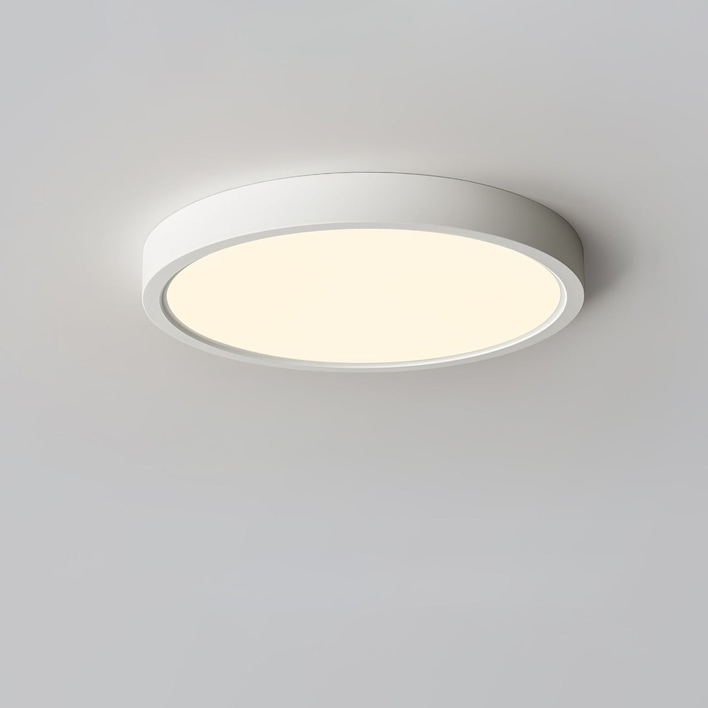 Slim Contemporary Ceiling Light with Warm LED Glow - Lusomart