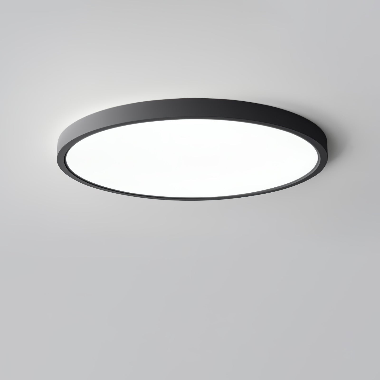 AcryLite | Sleek Modern Flush Mount Ceiling Light Fixture with Soft LED Glow 14