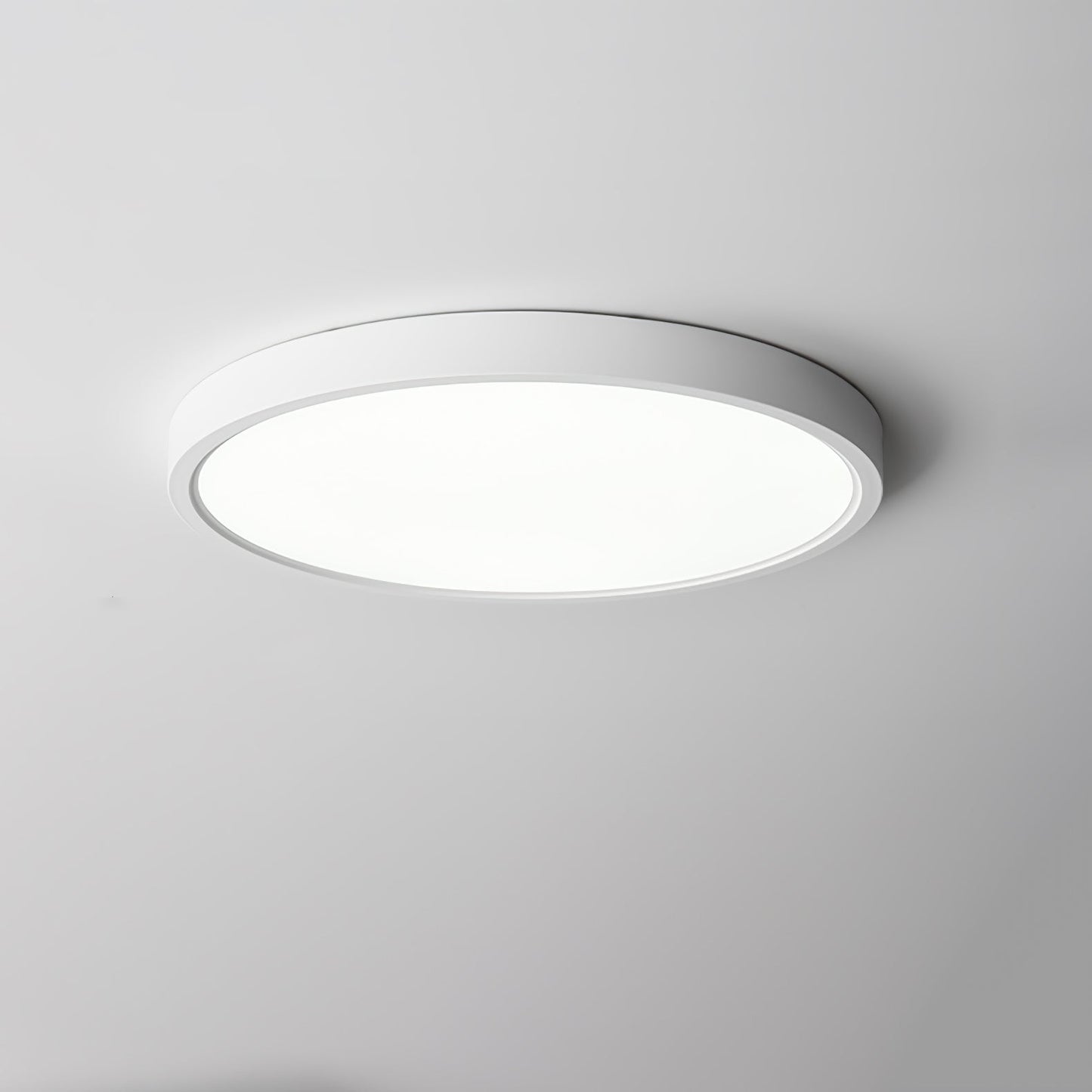 AcryLite | Sleek Modern Flush Mount Ceiling Light Fixture with Soft LED Glow 15