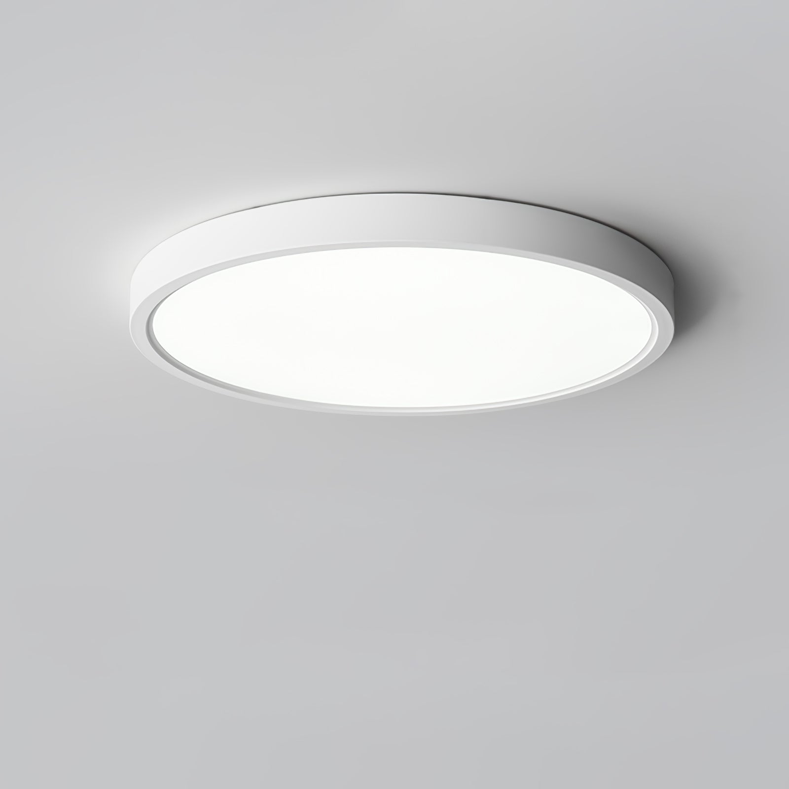 AcryLite | Sleek Modern Flush Mount Ceiling Light Fixture with Soft LED Glow 16