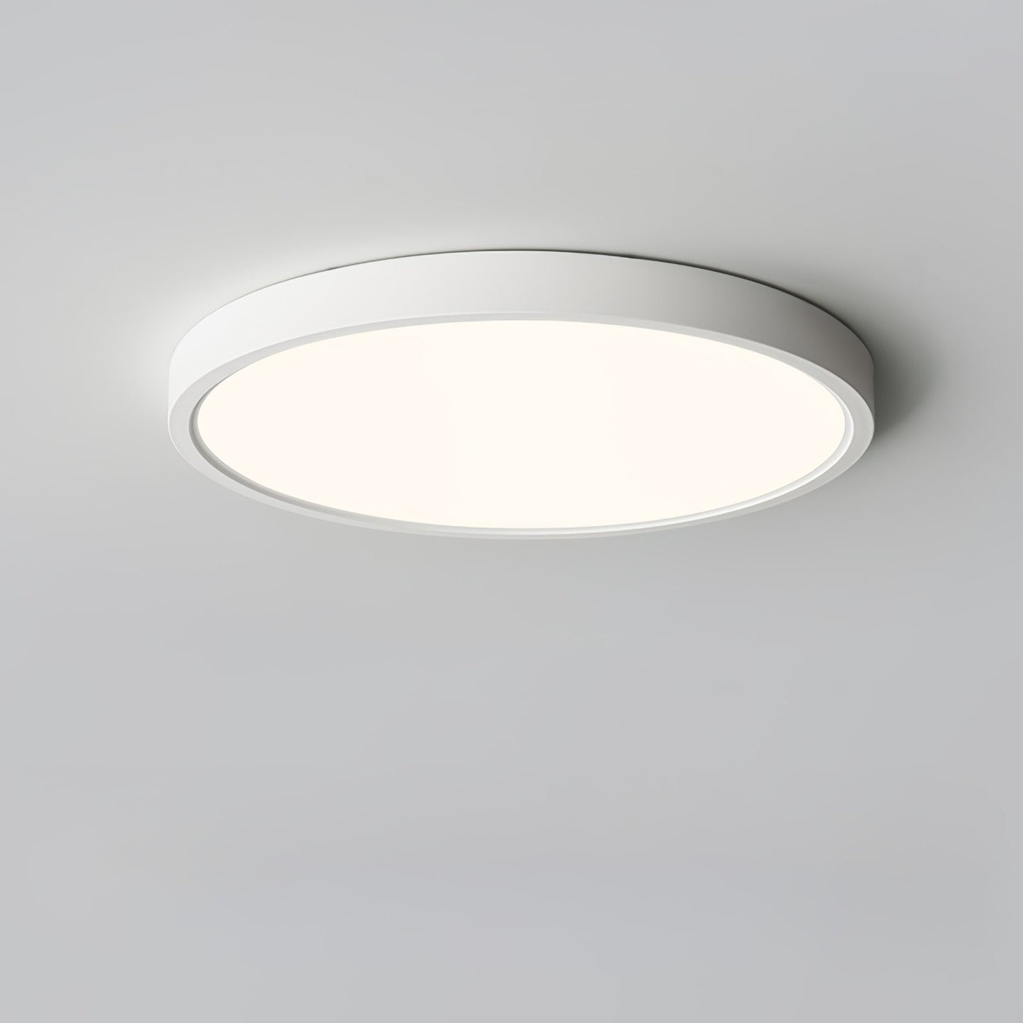 AcryLite | Sleek Modern Flush Mount Ceiling Light Fixture with Soft LED Glow 17