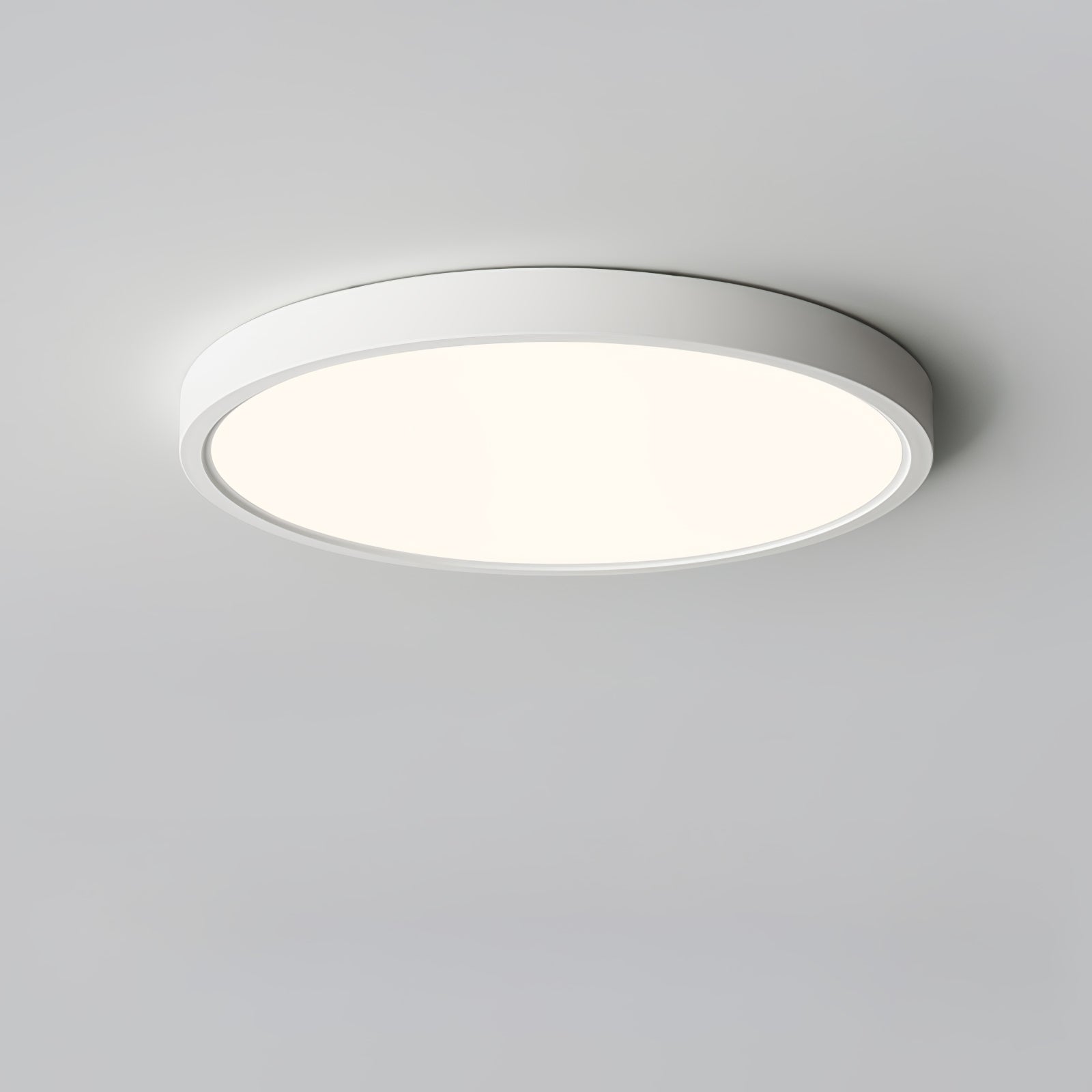AcryLite | Sleek Modern Flush Mount Ceiling Light Fixture with Soft LED Glow 17