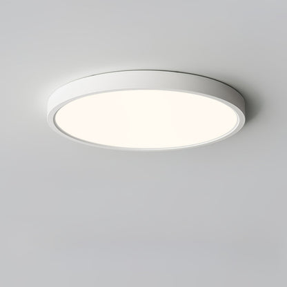 AcryLite | Sleek Modern Flush Mount Ceiling Light Fixture with Soft LED Glow 17