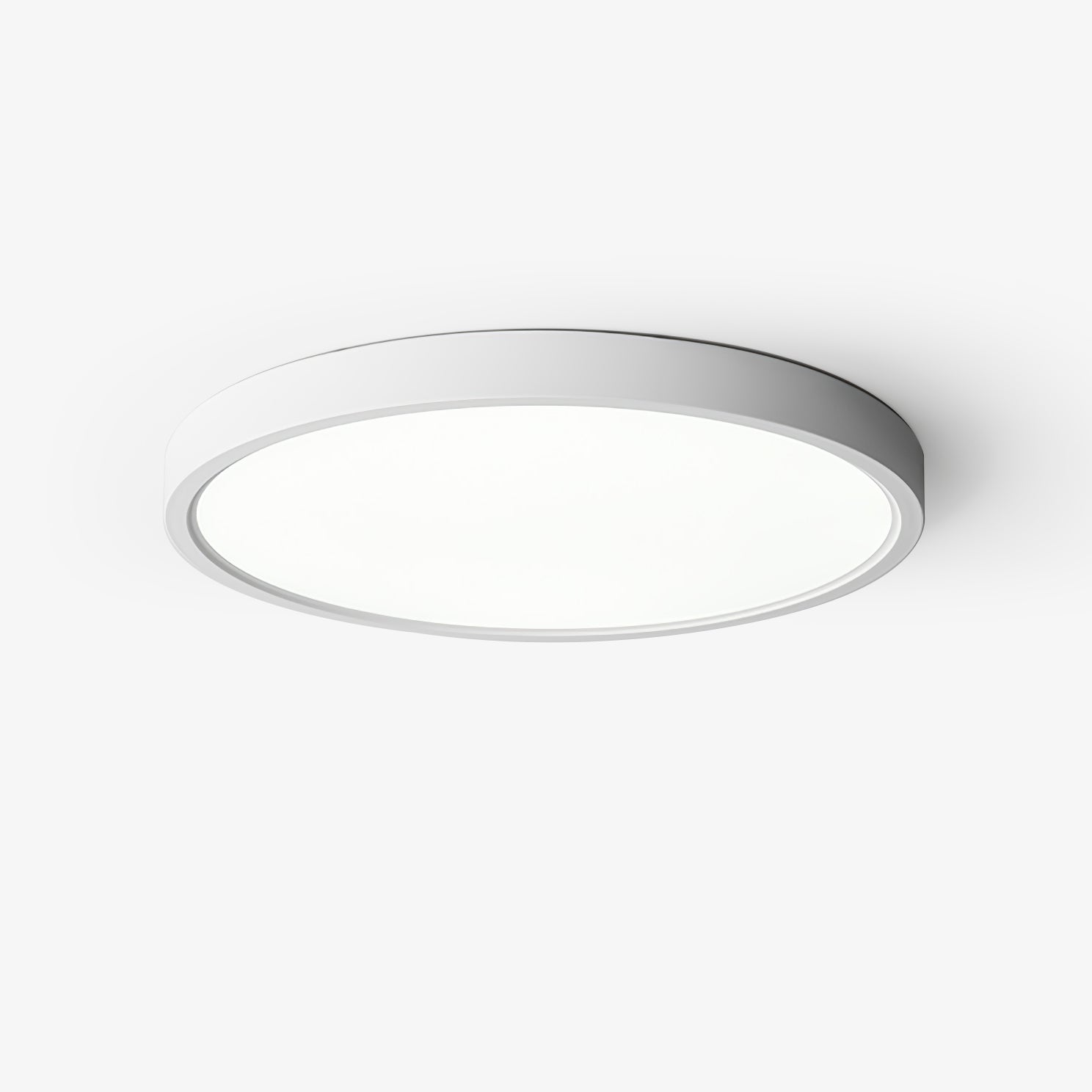 AcryLite | Sleek Modern Flush Mount Ceiling Light Fixture with Soft LED Glow 2