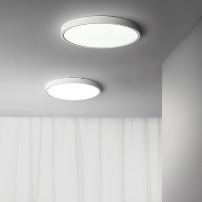 AcryLite | Sleek Modern Flush Mount Ceiling Light Fixture with Soft LED Glow 4