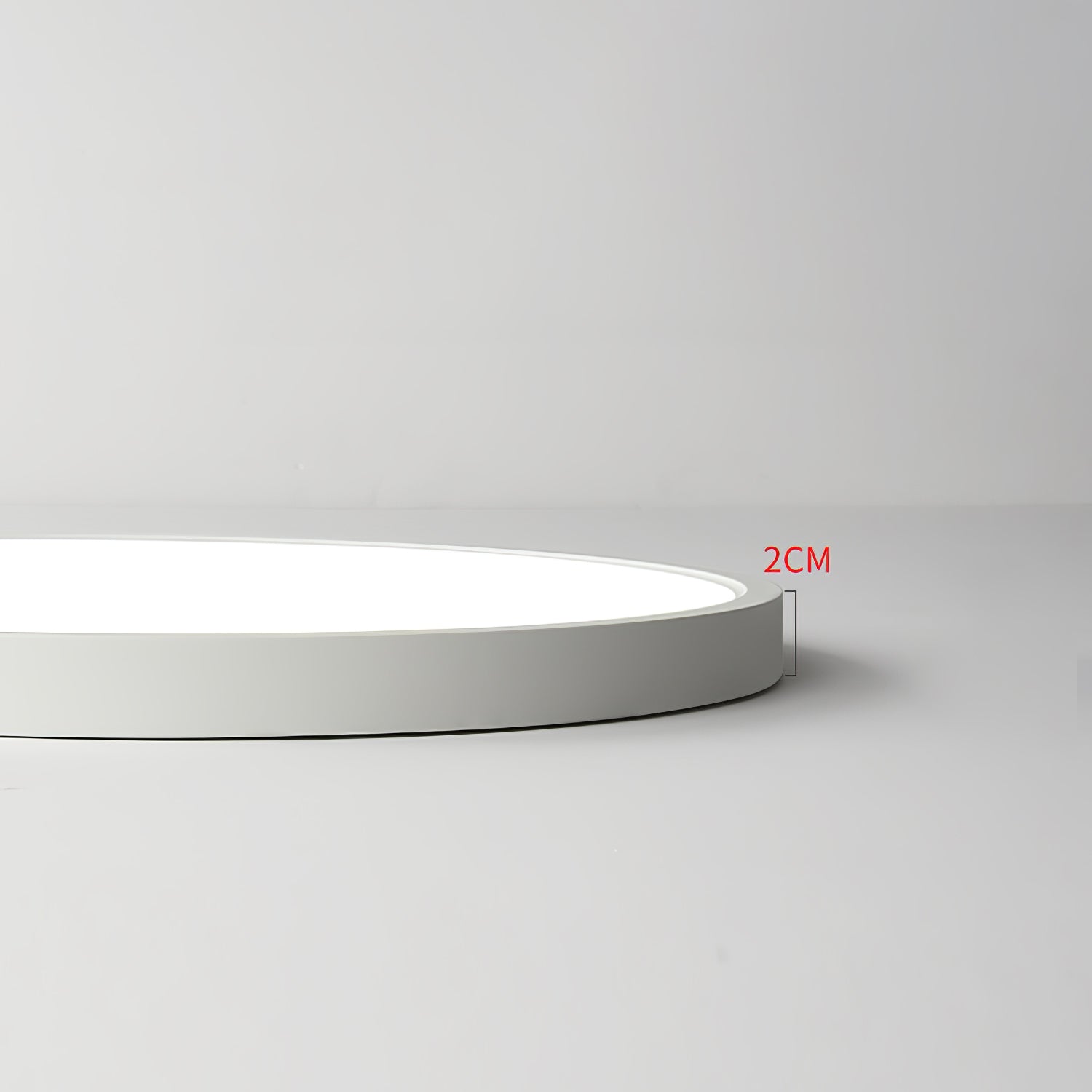 AcryLite | Sleek Modern Flush Mount Ceiling Light Fixture with Soft LED Glow 5