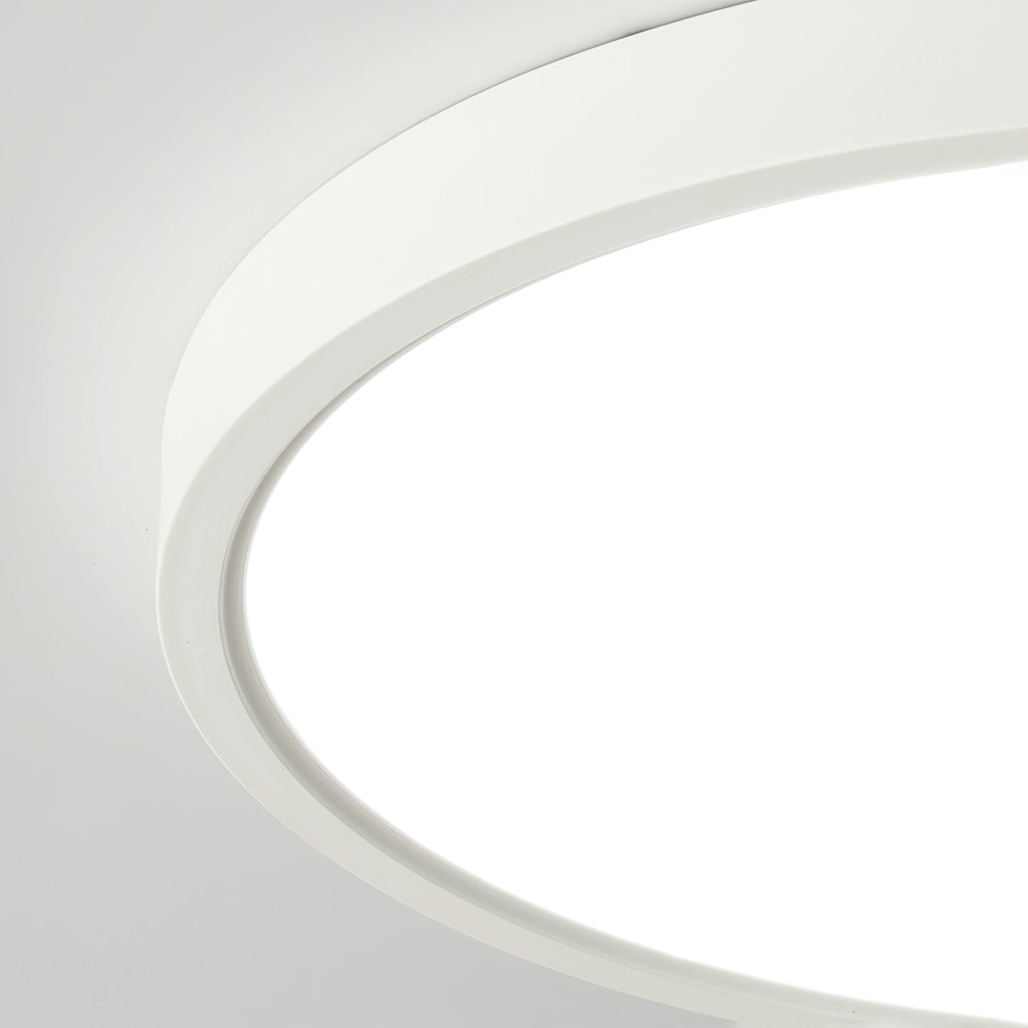 AcryLite | Sleek Modern Flush Mount Ceiling Light Fixture with Soft LED Glow 8