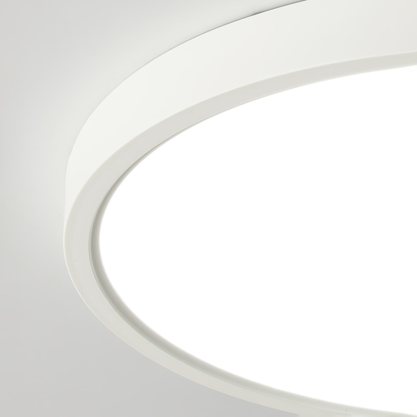 AcryLite | Sleek Modern Flush Mount Ceiling Light Fixture with Soft LED Glow 8