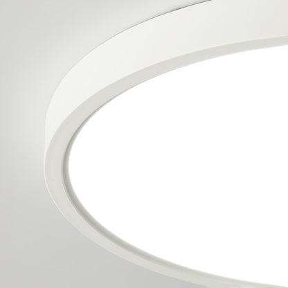 AcryLite | Sleek Modern Flush Mount Ceiling Light Fixture with Soft LED Glow 8
