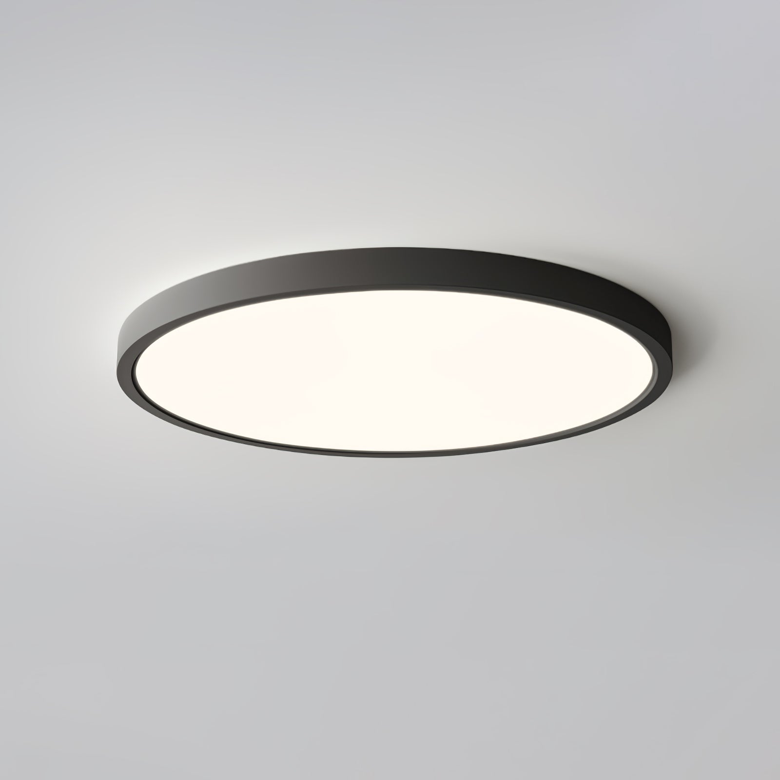 AcryLite | Sleek Modern Flush Mount Ceiling Light Fixture with Soft LED Glow 9