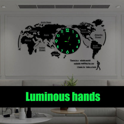 AcrylicArt | Stylish Modern 3D DIY Wall Clock Decor 6