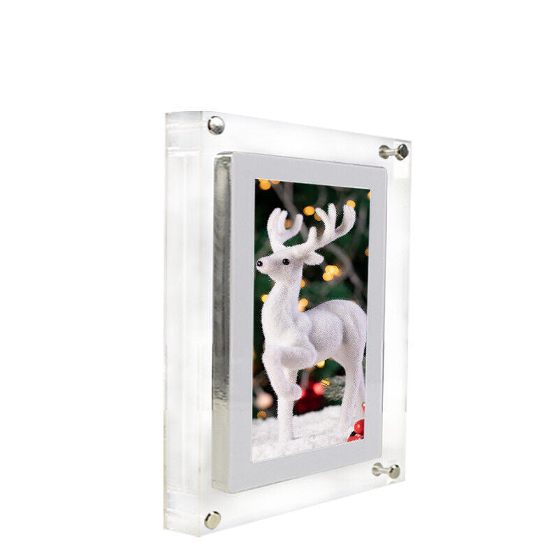 AcrylicGlow | Modern Digital Acrylic Photo Frame with HD Video Playback 3