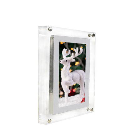 AcrylicGlow | Modern Digital Acrylic Photo Frame with HD Video Playback 3