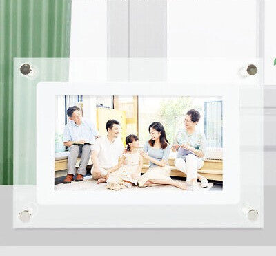 AcrylicGlow | Modern Digital Acrylic Photo Frame with HD Video Playback 6