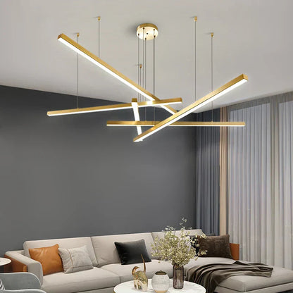 Elegant Hanging Crystal Chandelier