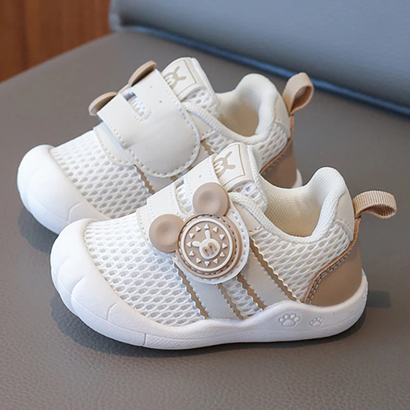 Breathable Ergonomic Toddler Sneakers for First Steps – Non-Slip and Comfortable, Sizes 16-25