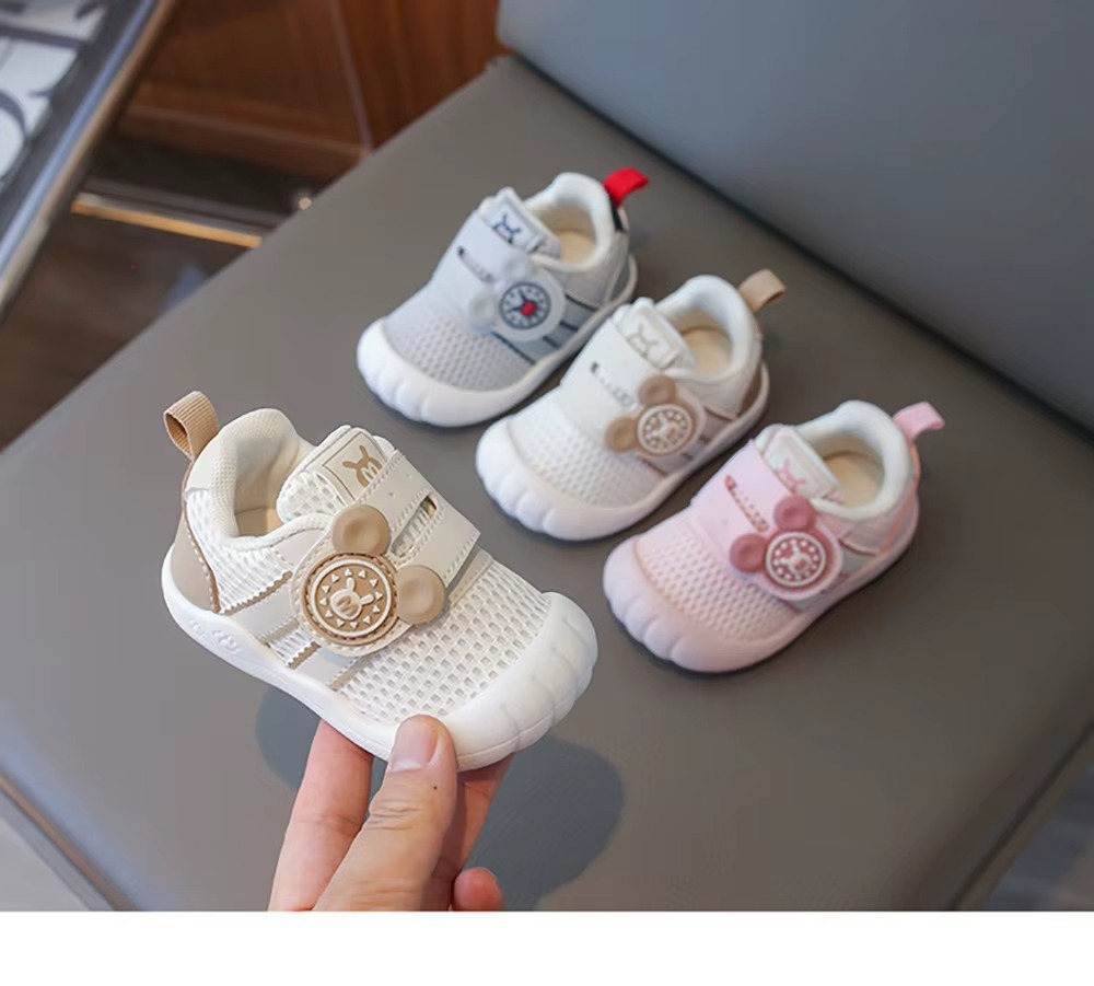 Breathable Ergonomic Toddler Sneakers for First Steps - Non-Slip and Comfortable, Sizes 16-25 

Get your little one walking in style with our Breathable Ergonomic Toddler Sneakers! Perfect for those adorable first steps, these sneakers are designed to be non-slip and super comfy. Available in sizes 16-25, they provide the support your child needs while looking cute as a button. Ideal for those tiny feet getting ready to explore the world!