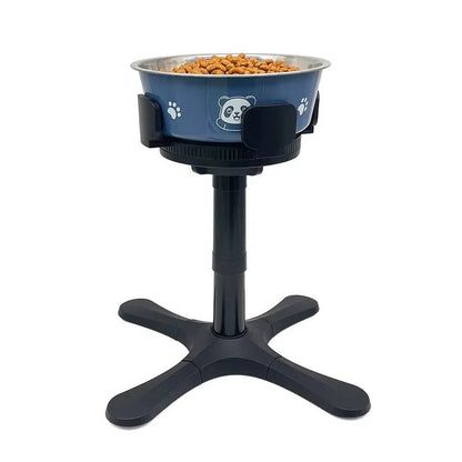 Adjustable Elevated Dog Bowl with Stainless Steel Bowl – Ergonomic Raised Feeding Solution for Comfortable Eating 3