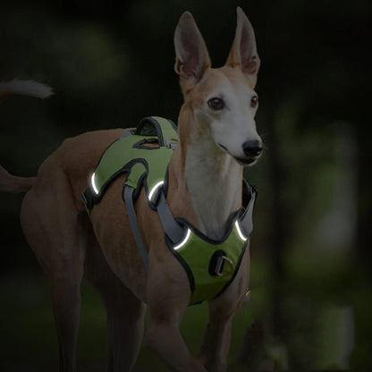 Adjustable Waterproof Dog Harness for Medium and Large Dogs – Reflective Strips for Safety and Comfort 6