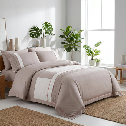 Luxury Bedding Set With Beautiful Embroidery Design