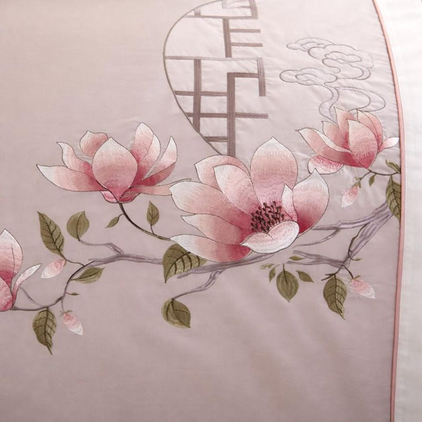 Luxury Bedding Set With Beautiful Embroidery Design