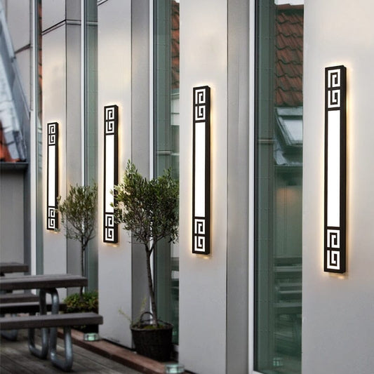 Durable Outdoor LED Wall Light Fixture - Lusomart