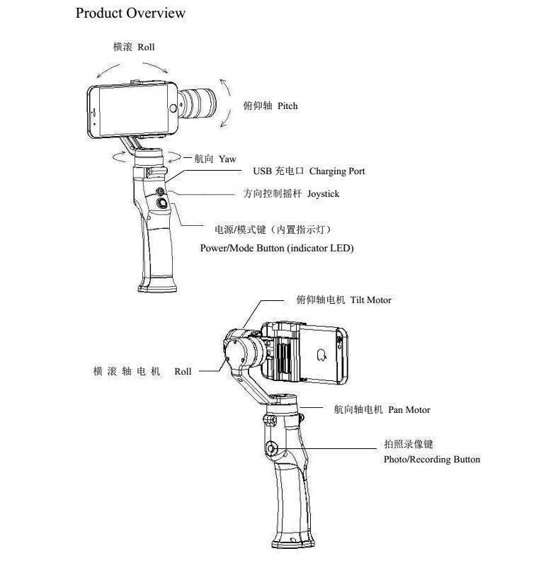 AeroFlex | Premium 3-Axis Gimbal Stabilizer for iPhone and Smartphone 2
