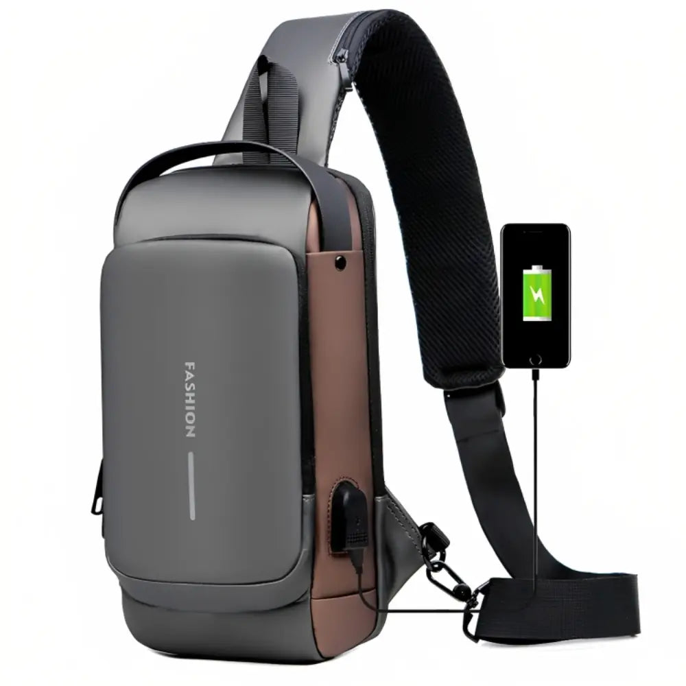 Waterproof Secure Men's Cross Body Bag