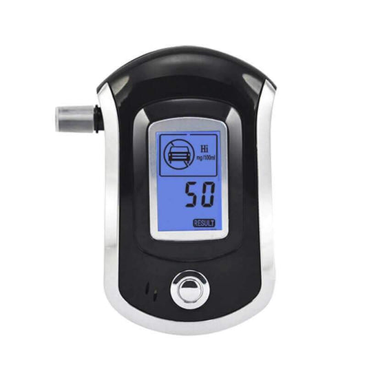 Compact Personal Breath Alcohol Tester with LCD Screen - Lusomart
