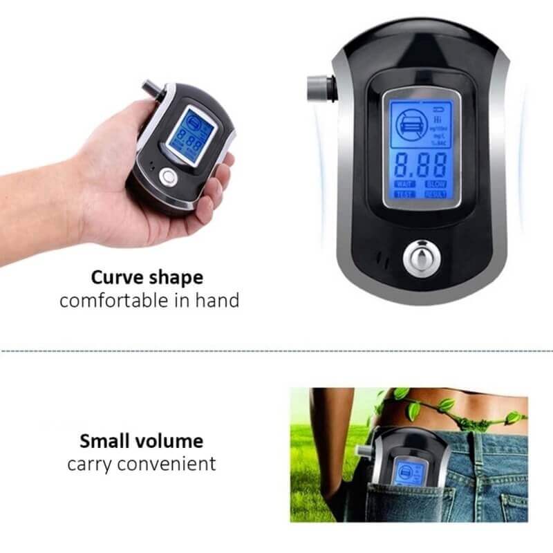 AeroSense | Accurate Portable Electrochemical Breathalyzer with LCD Display 3
