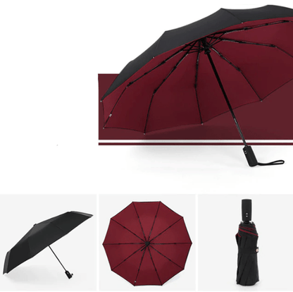 AeroShield | Best Compact Windproof Travel Umbrella for All Weather 12