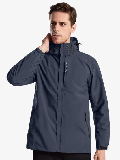 AeroShield | Stylish Lightweight Windproof Men's Raincoat Jacket 6
