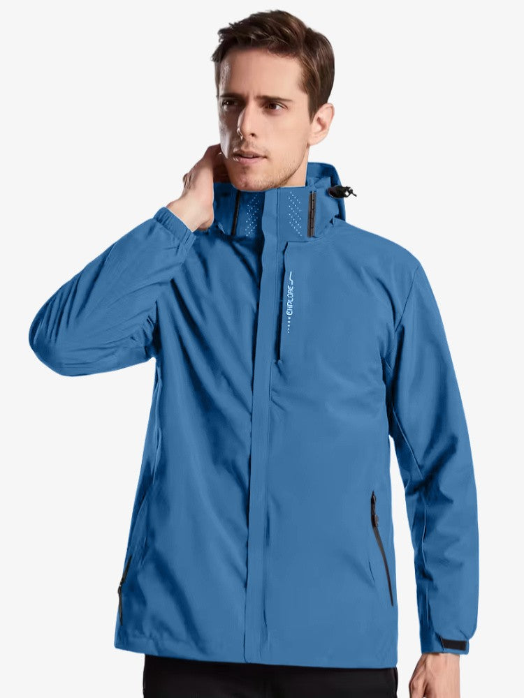 AeroShield | Stylish Lightweight Windproof Men's Raincoat Jacket 8