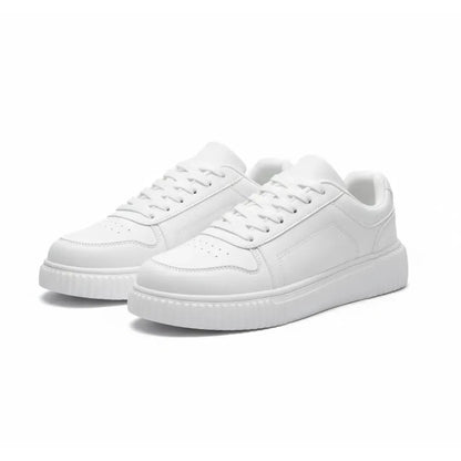 Comfortable Breathable White Blue Men's Sneakers - Lusomart