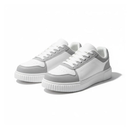 AeroStride | Stylish Lightweight Men's Casual Sneakers in White and Blue 5