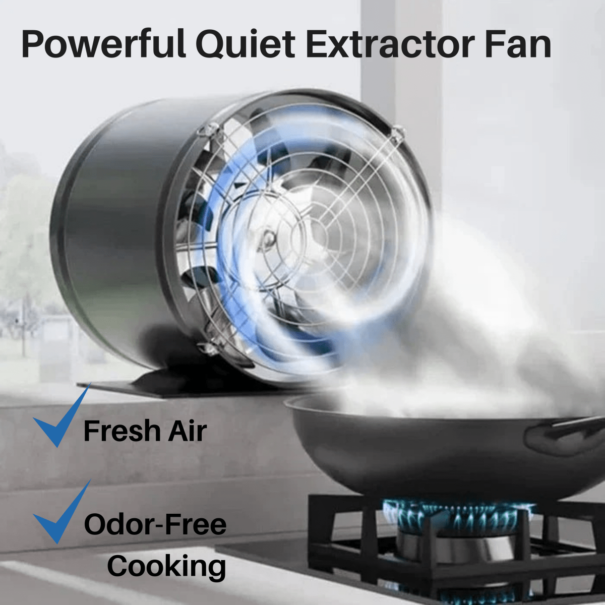 AeroVent | Efficient Quiet Extractor Fan for Fresh Indoor Air 2
