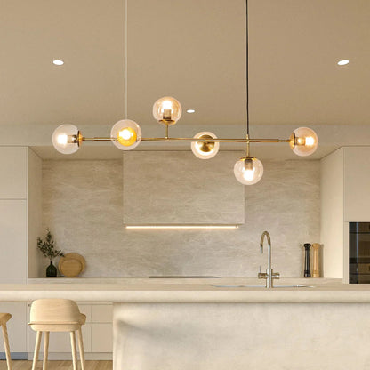 Luxury Chrome Pendant Kitchen Light