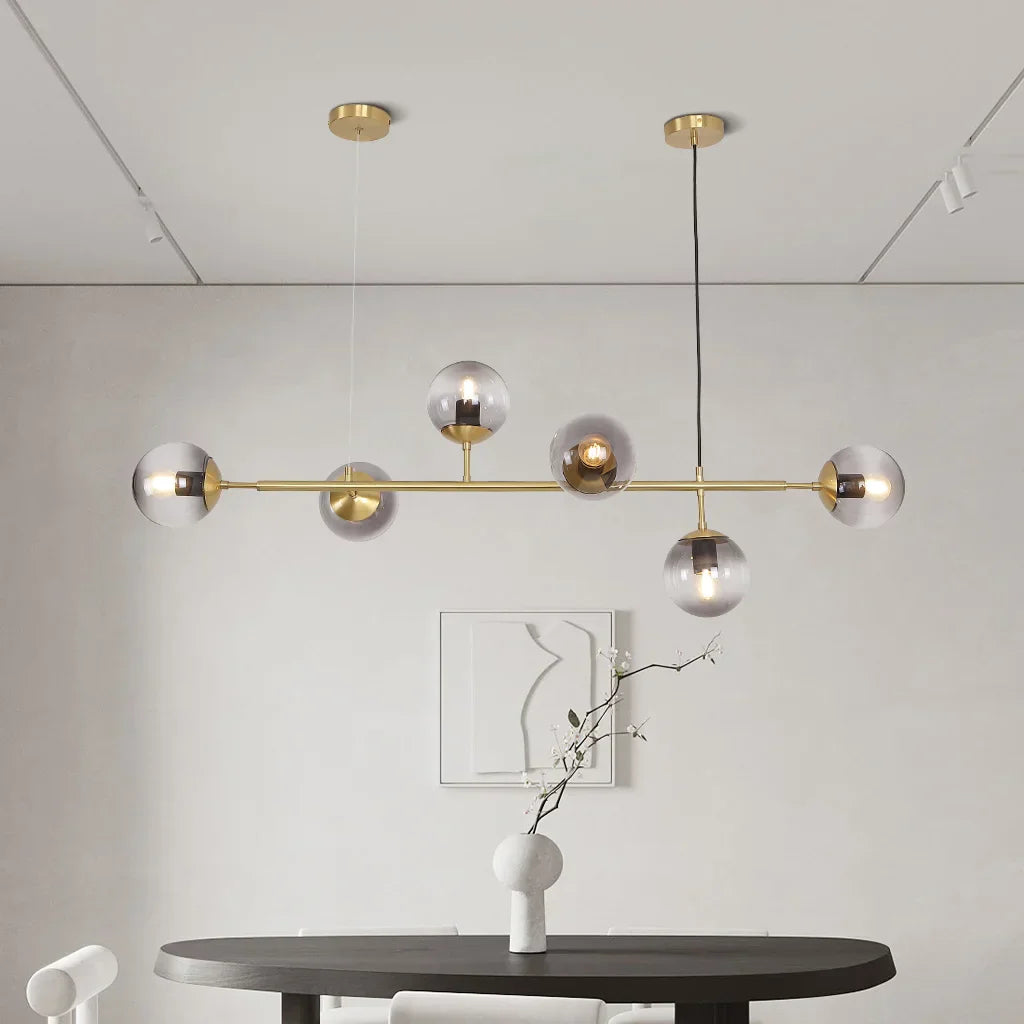 Luxury Chrome Pendant Kitchen Light