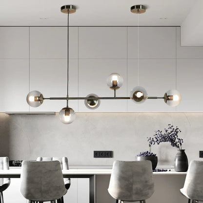 Luxury Chrome Pendant Kitchen Light