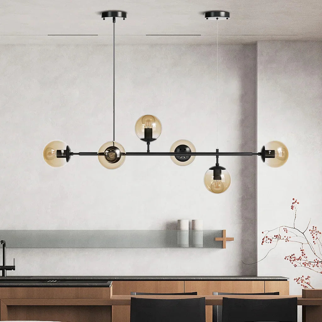 Luxury Chrome Pendant Kitchen Light