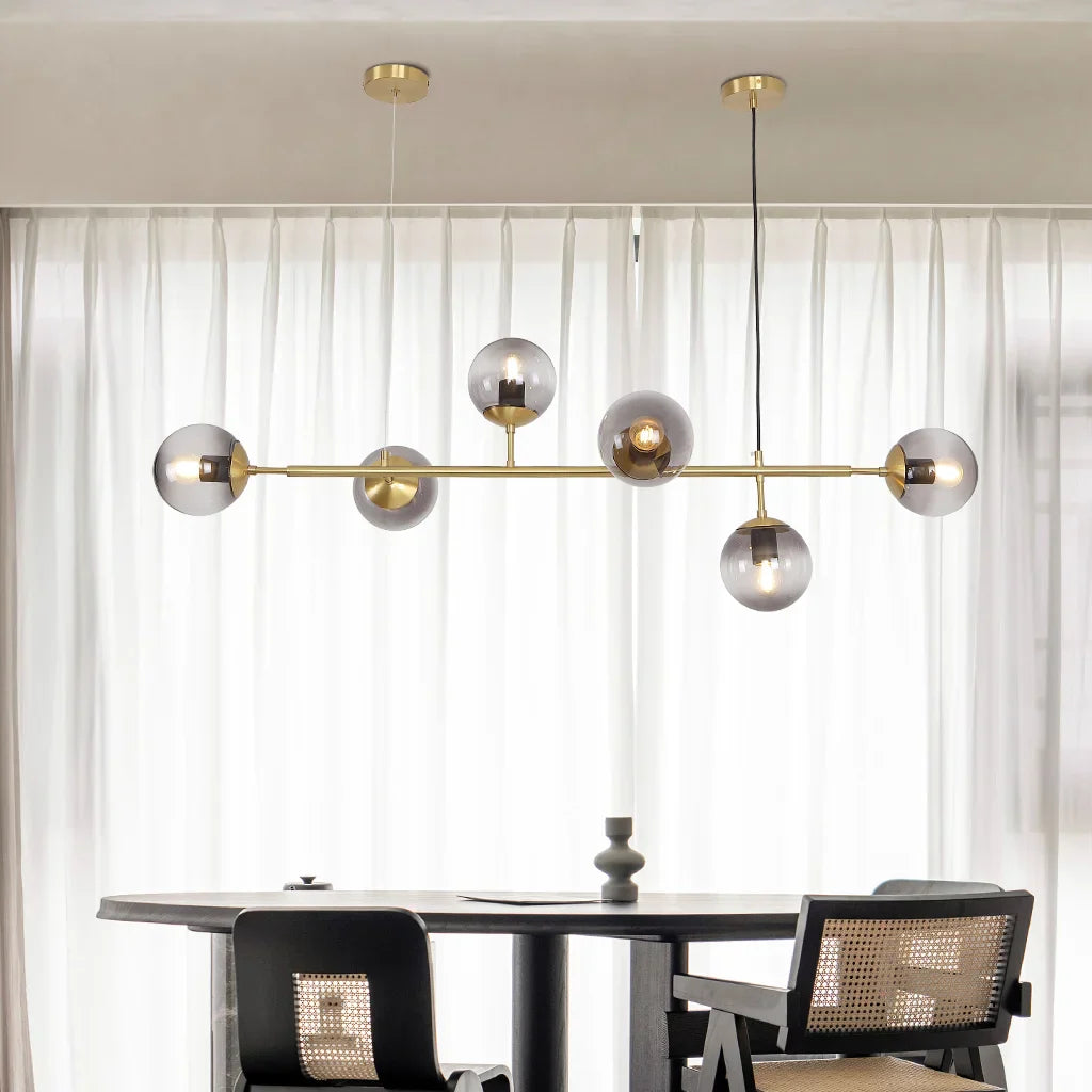 Luxury Chrome Pendant Kitchen Light