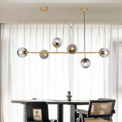 Luxury Chrome Pendant Kitchen Light