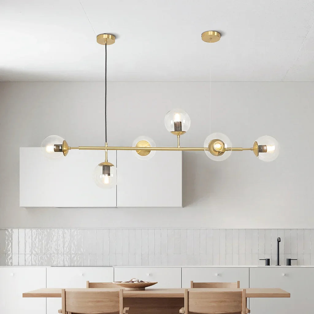 Luxury Chrome Pendant Kitchen Light