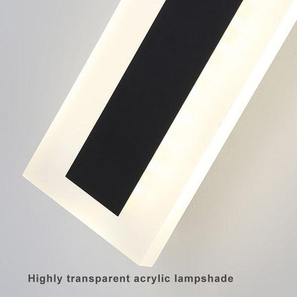 Slim Modern Outdoor LED Wall Lamp