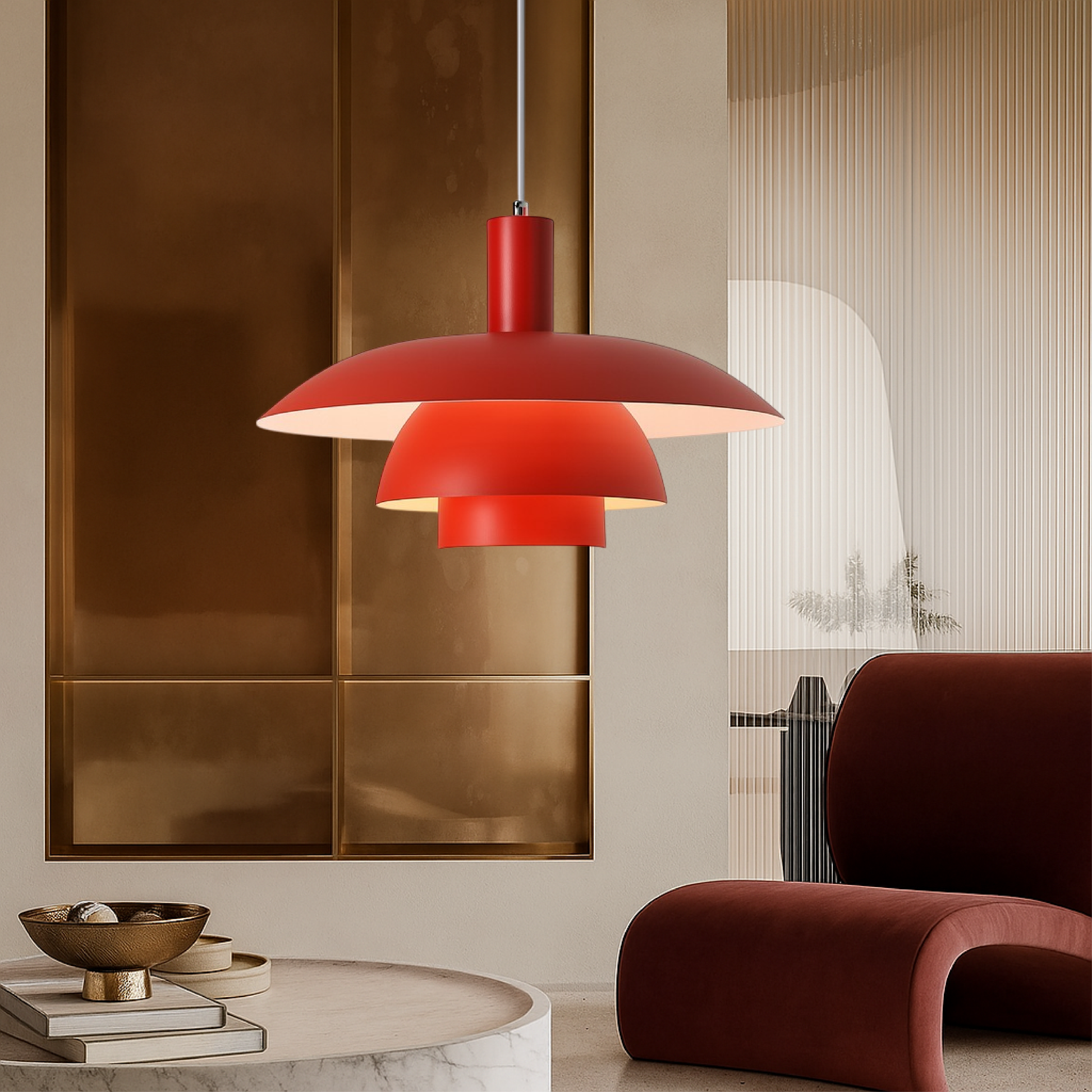 Aeronix | Danish-Style Pendant Lamp for Stylish Home Living 12