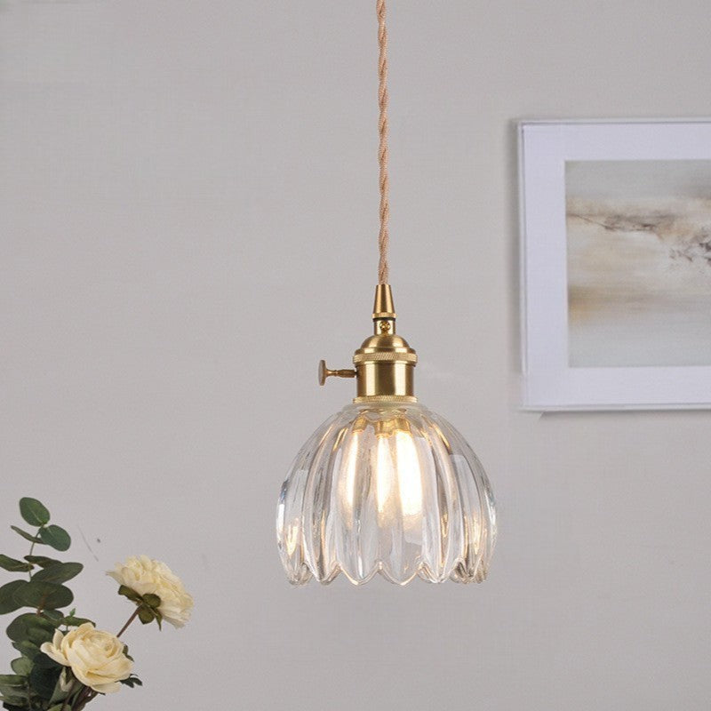 Aeruna | Vintage Japanese Glass Pendant Lamp for Classic Decor 7