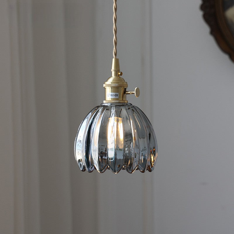 Aeruna | Vintage Japanese Glass Pendant Lamp for Classic Decor 9